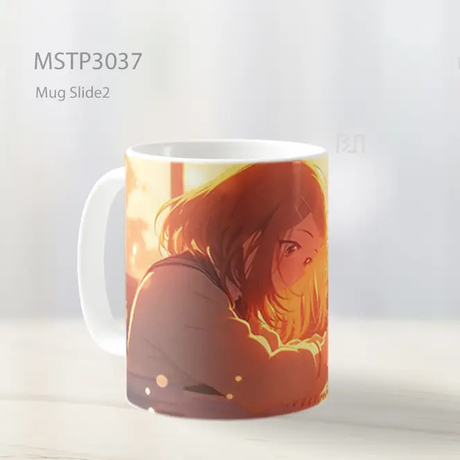Uraraka Di Jendela Golden Hour Mug MSTP3037 - All-side / Desain