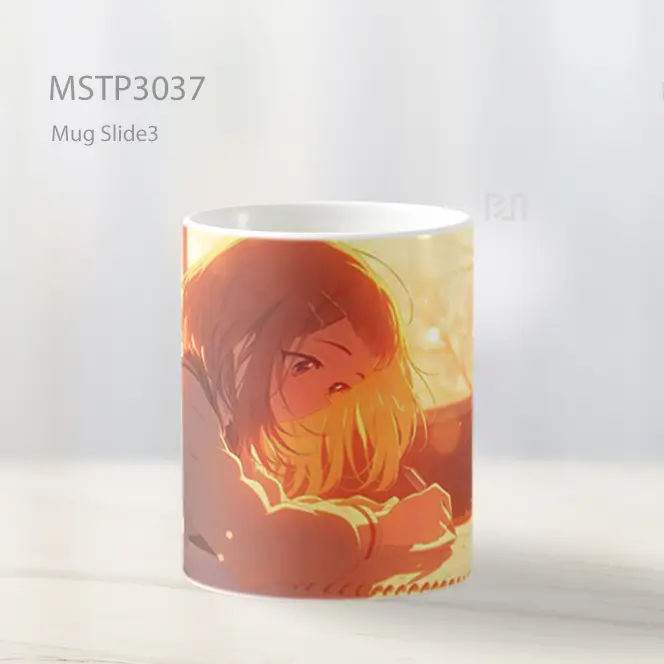 Uraraka Di Jendela Golden Hour Mug MSTP3037 - All-side / Desain