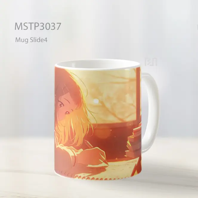 Uraraka Di Jendela Golden Hour Mug MSTP3037