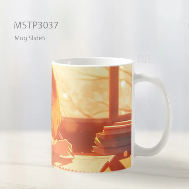 Uraraka Di Jendela Golden Hour Mug MSTP3037 - All-side / Desain
