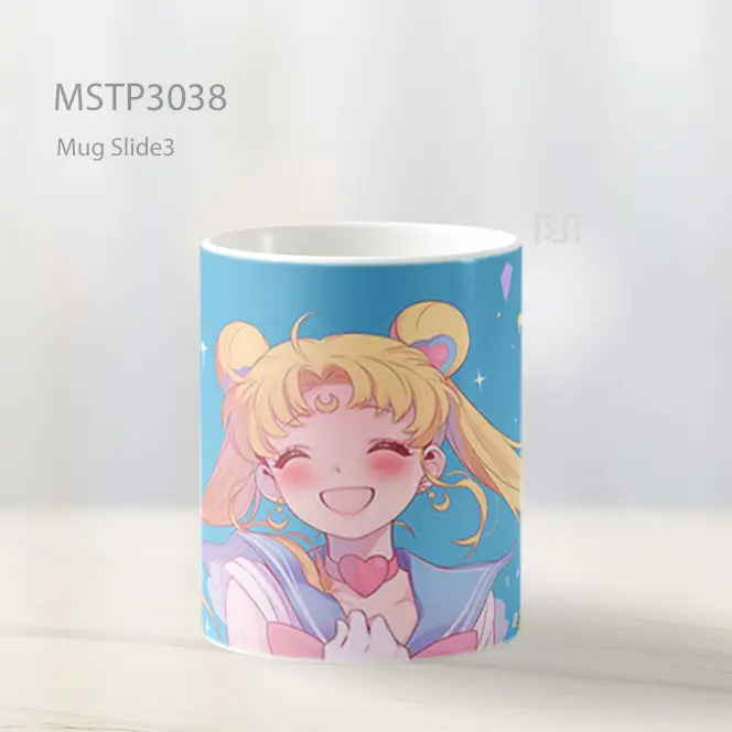 Usagi Sailor Moon Ceria Mug MSTP3038 - All-side / Desain
