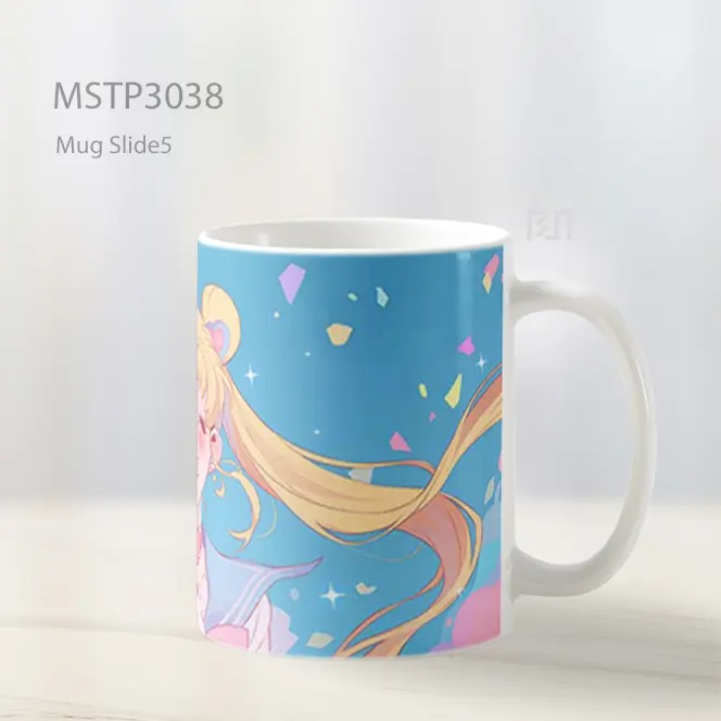Usagi Sailor Moon Ceria Mug MSTP3038 - All-side / Desain