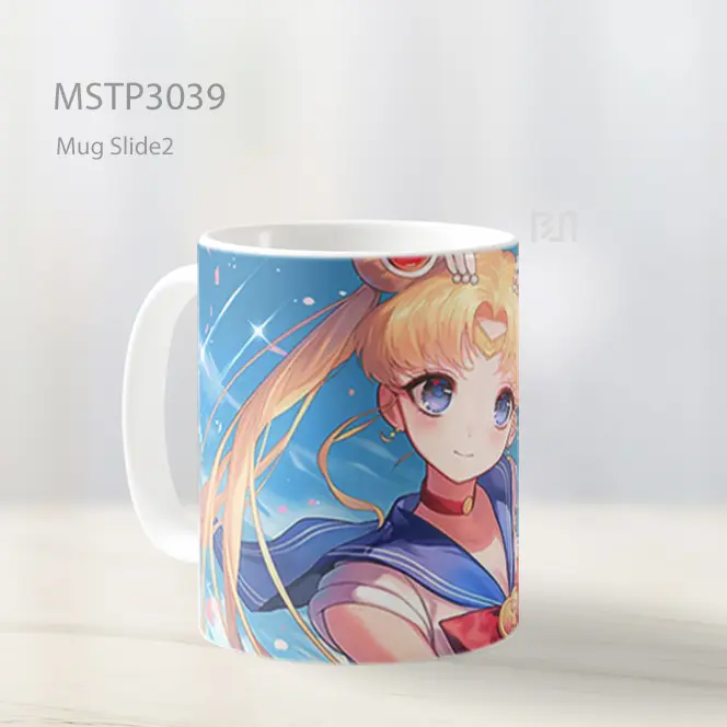 Usagi Tsukino Sailor Moon Mug MSTP3039 - All-side / Desain
