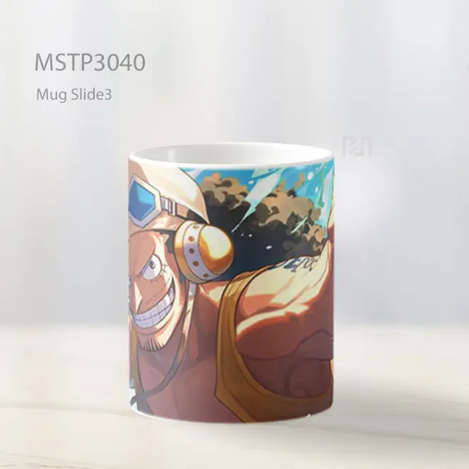 Usopp One Piece Menunjuk Maju Mug MSTP3040 - All-side / Desain