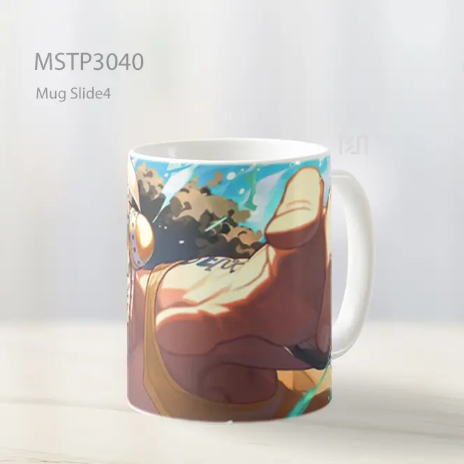 Usopp One Piece Menunjuk Maju Mug MSTP3040
