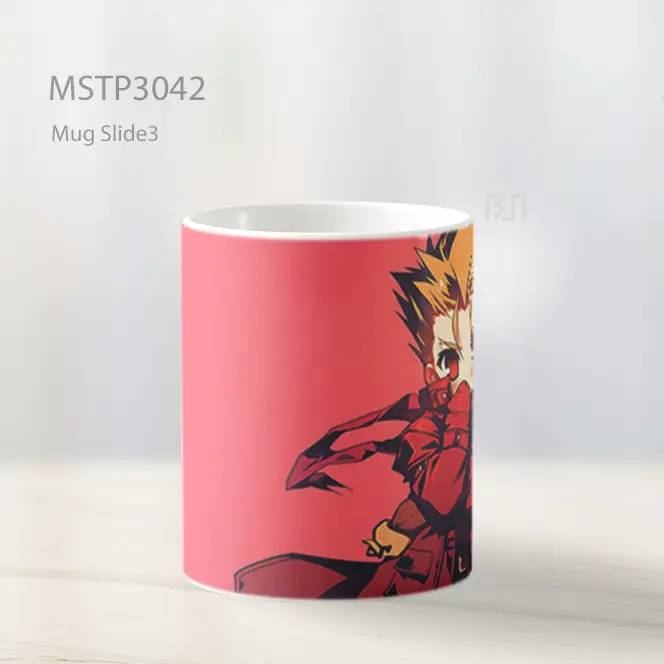 Vash The Stampede Chibi Trigun Mug MSTP3042 - All-side / Desain