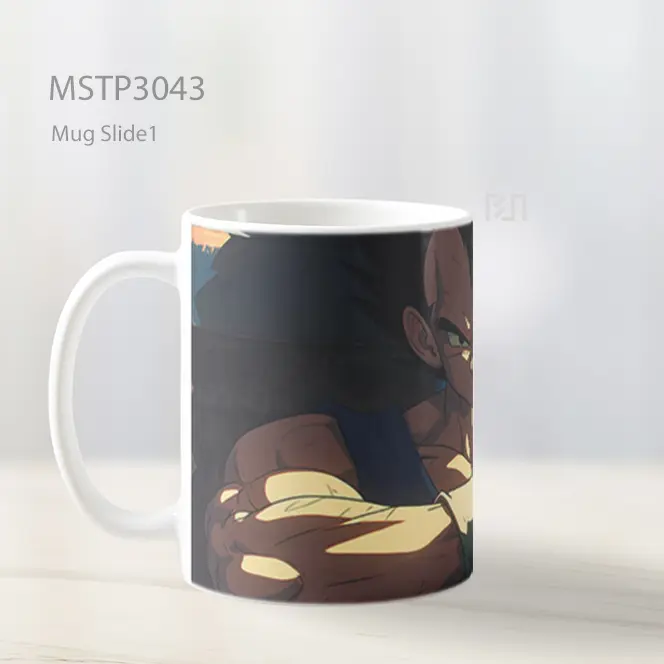Vegeta Anime Inspired Mug MSTP3043 - All-side / Desain