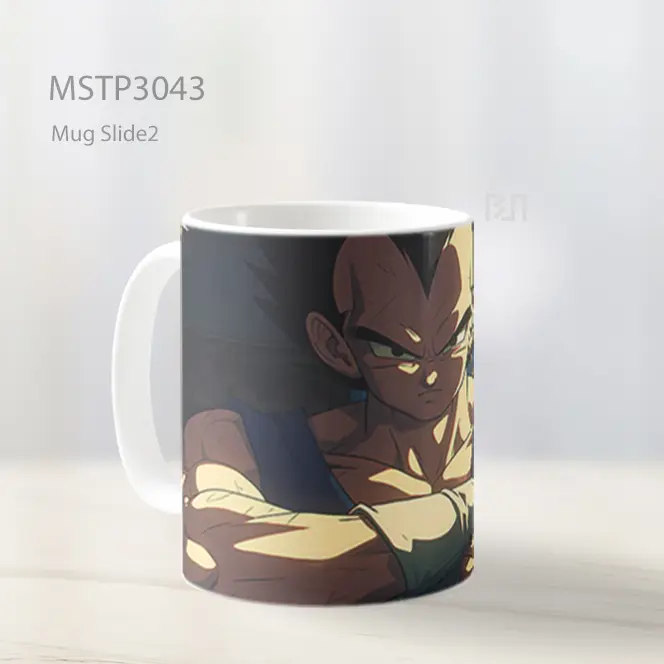 Vegeta Anime Inspired Mug MSTP3043 - All-side / Desain