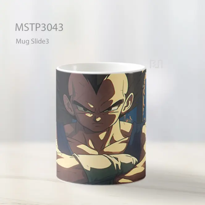 Vegeta Anime Inspired Mug MSTP3043 - All-side / Desain