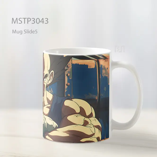 Vegeta Anime Inspired Mug MSTP3043 - All-side / Desain