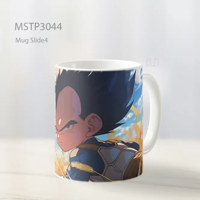 Vegeta Chibi Marah Di Ladang Gandum Mug MSTP3044
