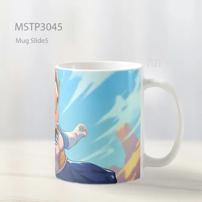 Vegeta Chibi Siap Serang Mug MSTP3045 - All-side / Desain