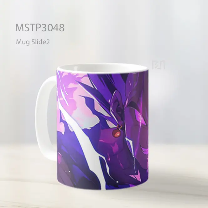 Vegeta Dragon Ball Semangat Bertarung Mug MSTP3048 - All-side / Desain