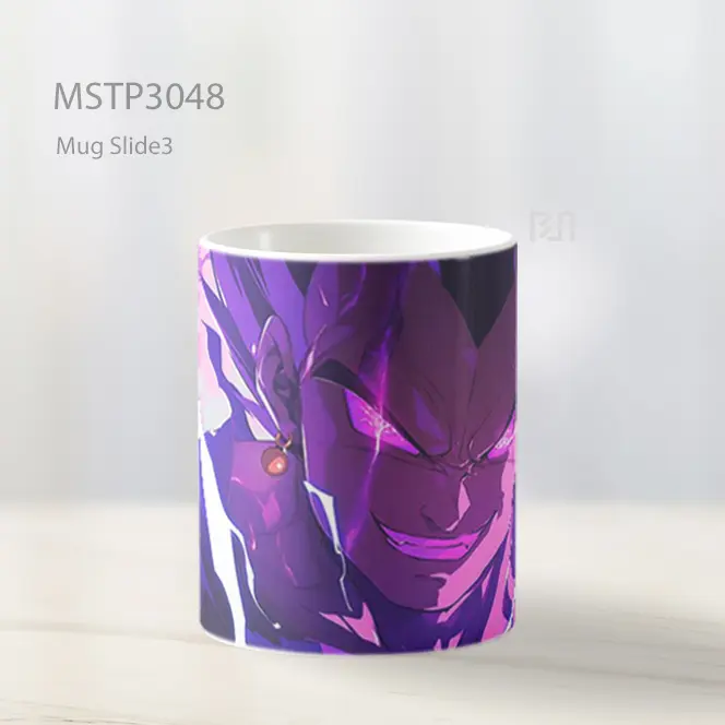 Vegeta Dragon Ball Semangat Bertarung Mug MSTP3048 - All-side / Desain