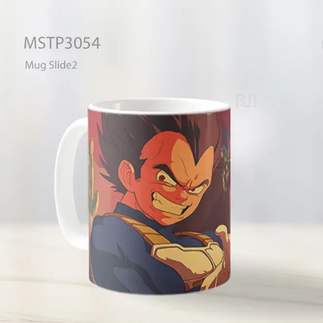Vegeta Epik Senyum Kemenangan Mug MSTP3054 - All-side / Desain