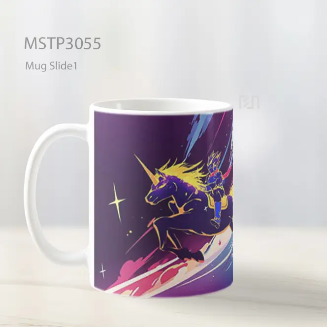 Vegeta Naik Unicorn Mug MSTP3055 - All-side / Desain