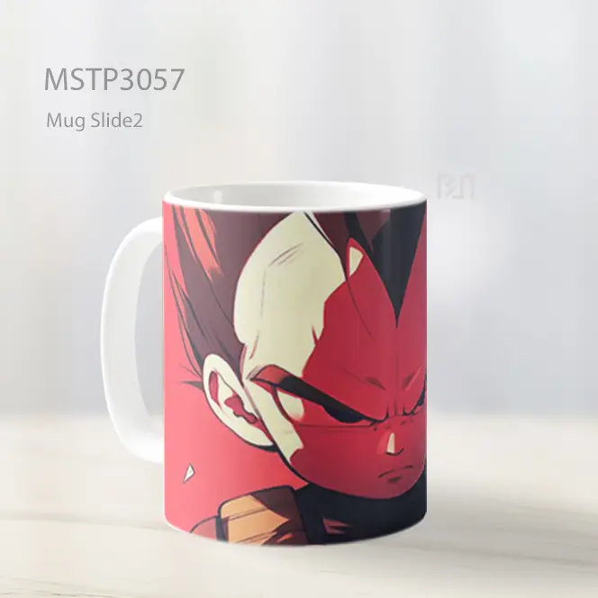 Vegeta Tatapan Murka Mug MSTP3057 - All-side / Desain
