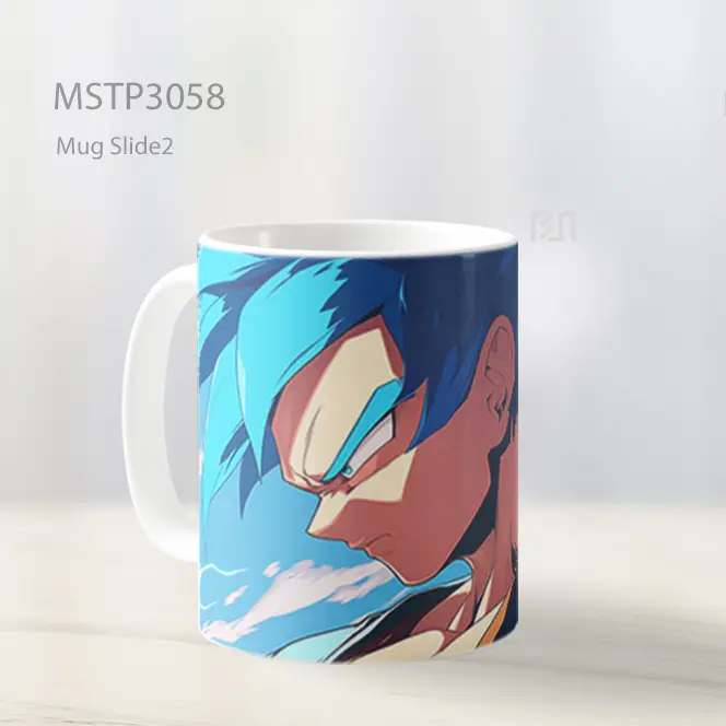 Vegeta Wajah Epik Anime Mug MSTP3058 - All-side / Desain