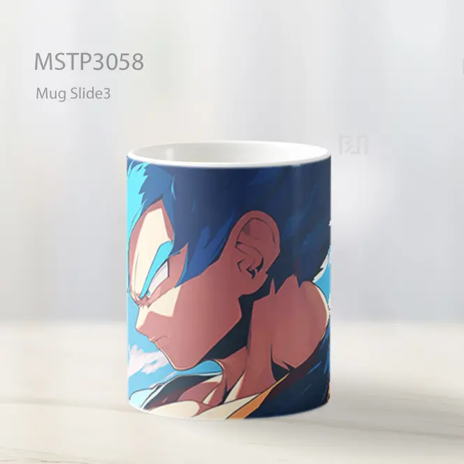 Vegeta Wajah Epik Anime Mug MSTP3058 - All-side / Desain