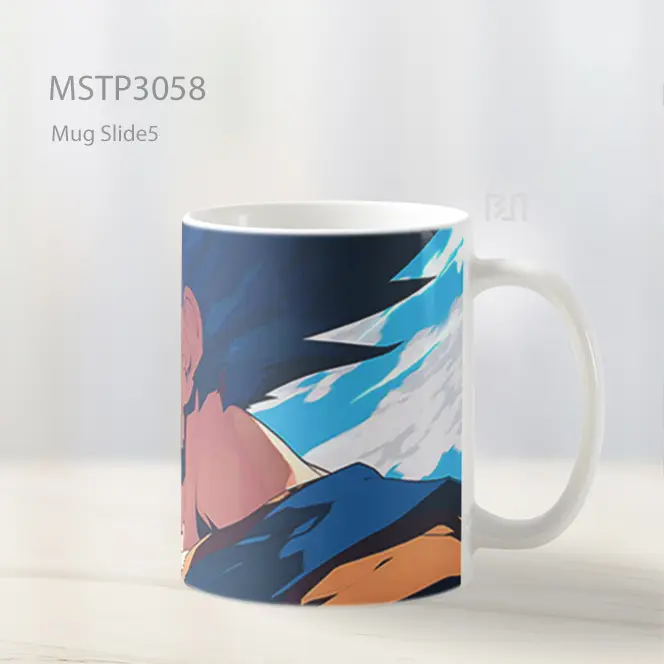 Vegeta Wajah Epik Anime Mug MSTP3058 - All-side / Desain