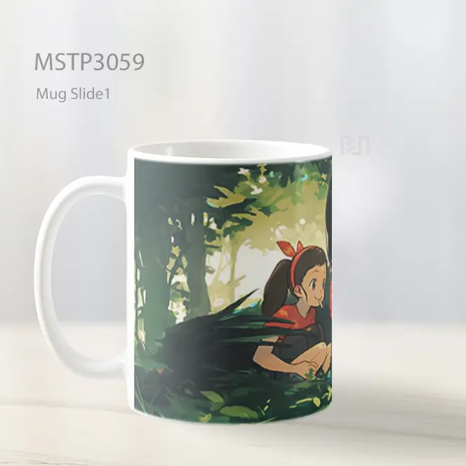 Venom Bergaya Ghibli Mug MSTP3059 - All-side / Desain