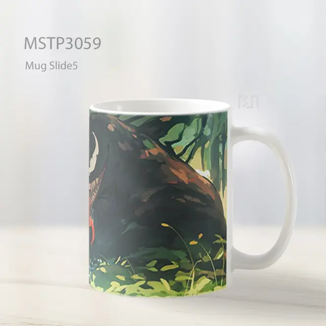 Venom Bergaya Ghibli Mug MSTP3059 - All-side / Desain