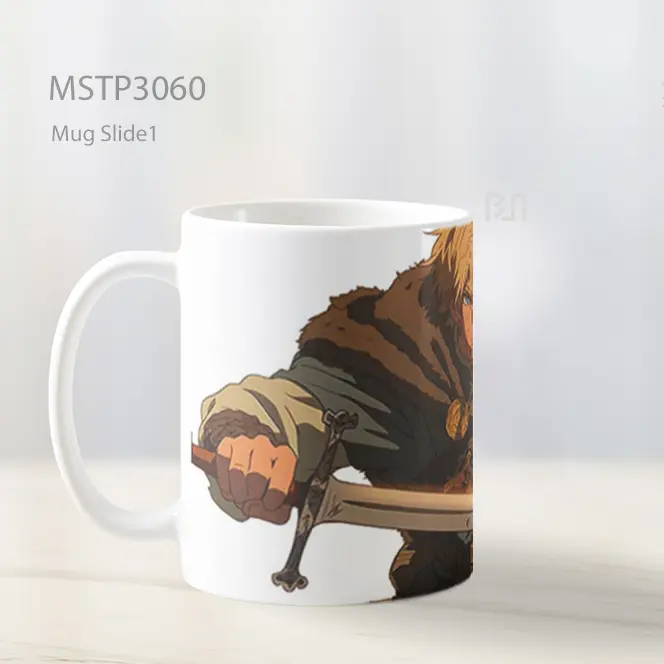 Vinland Saga Thorfinn Pejuang Pembalas Mug MSTP3060 - All-side / Desain