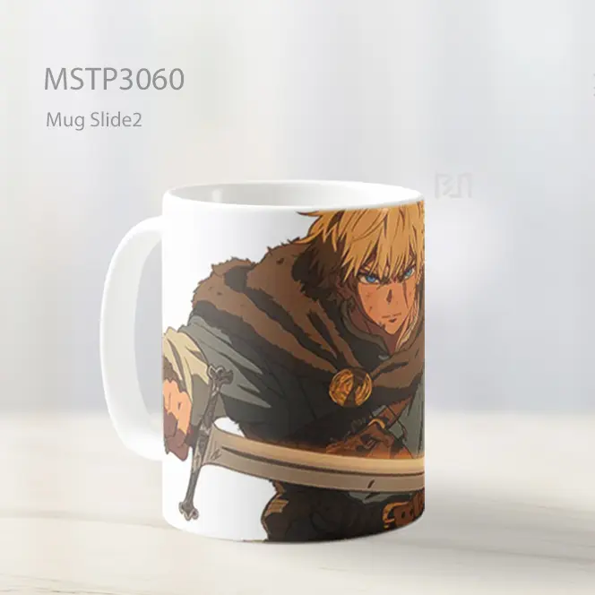 Vinland Saga Thorfinn Pejuang Pembalas Mug MSTP3060 - All-side / Desain