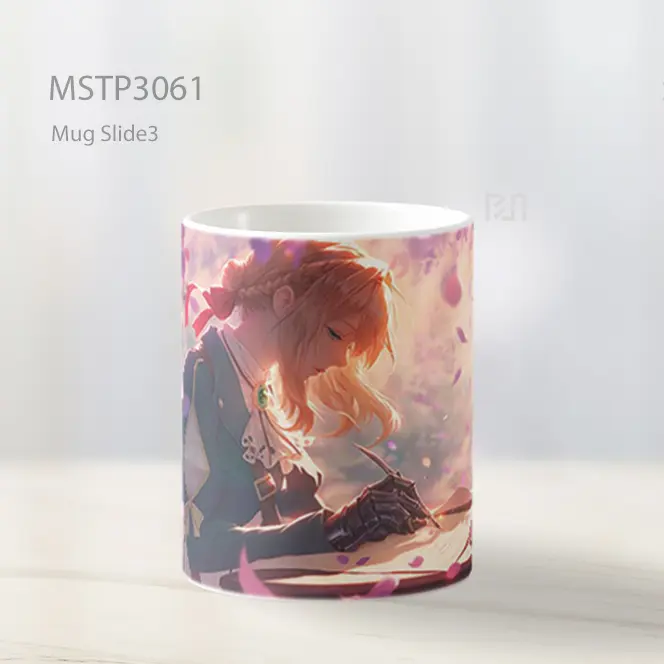 Violet Evergarden Bunga Wallpaper Mug MSTP3061 - All-side / Desain