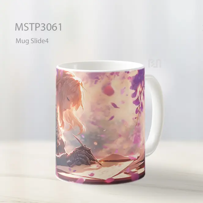 Violet Evergarden Bunga Wallpaper Mug MSTP3061