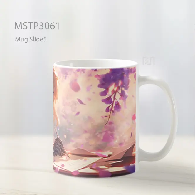 Violet Evergarden Bunga Wallpaper Mug MSTP3061 - All-side / Desain