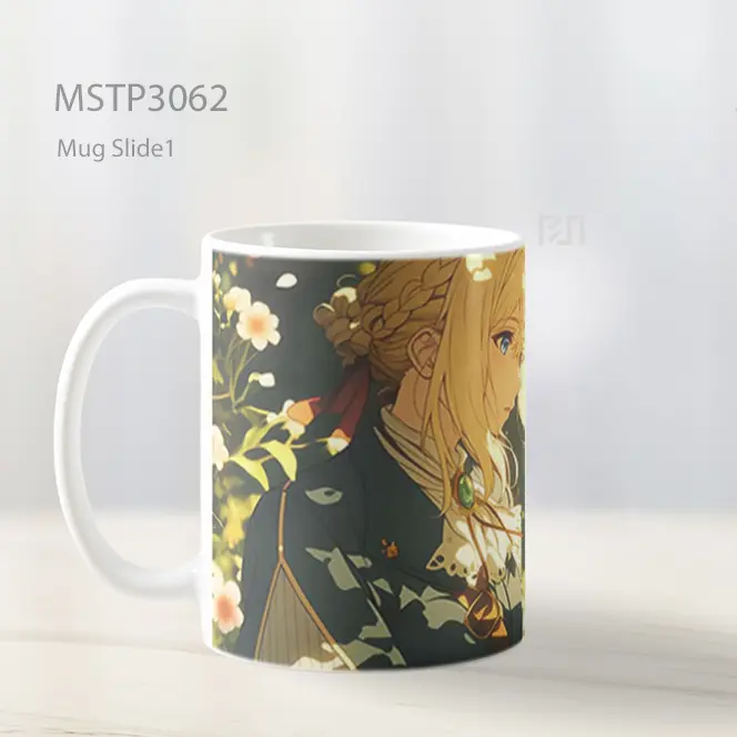 Violet Evergarden Membaca Surat Wallpaper Mug MSTP3062 - All-side / Desain