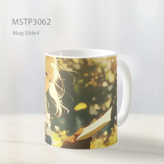 Violet Evergarden Membaca Surat Wallpaper Mug MSTP3062