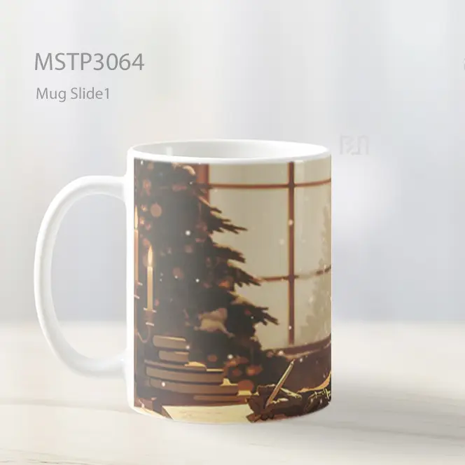 Violet Evergarden Menulis Surat Natal Mug MSTP3064 - All-side / Desain