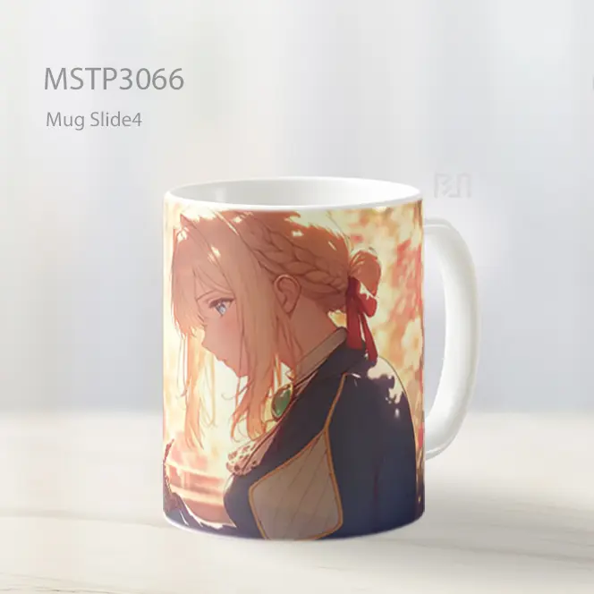 Violet Evergarden Surat Wallpaper Mug MSTP3066