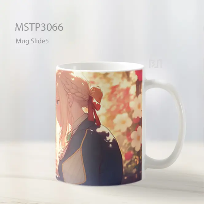 Violet Evergarden Surat Wallpaper Mug MSTP3066 - All-side / Desain
