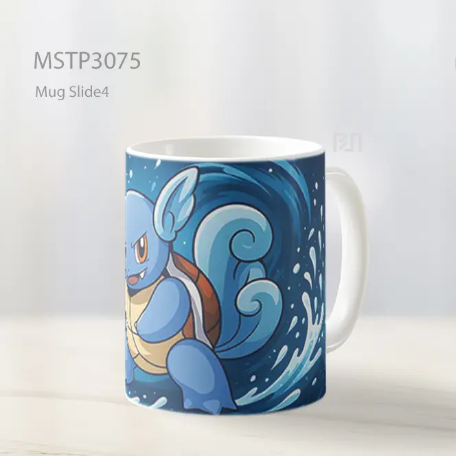 Wartortle Pok%C3%A3%C2%A9Mon Percikan Air Mug MSTP3075