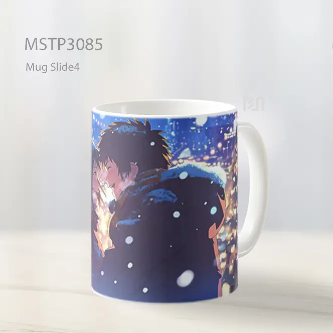Your Name Romantis Winter Couple Ultrawide Mug MSTP3085