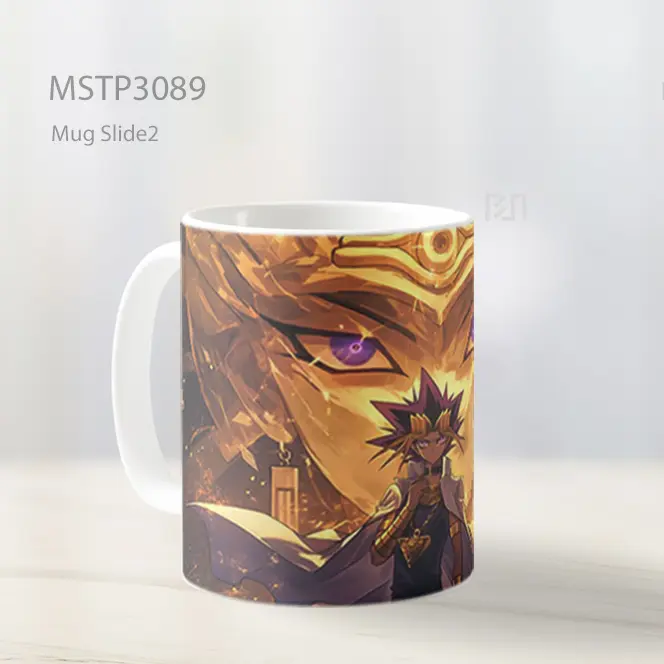 Yugi Moto Firaun Yu Gi Oh Mug MSTP3089 - All-side / Desain