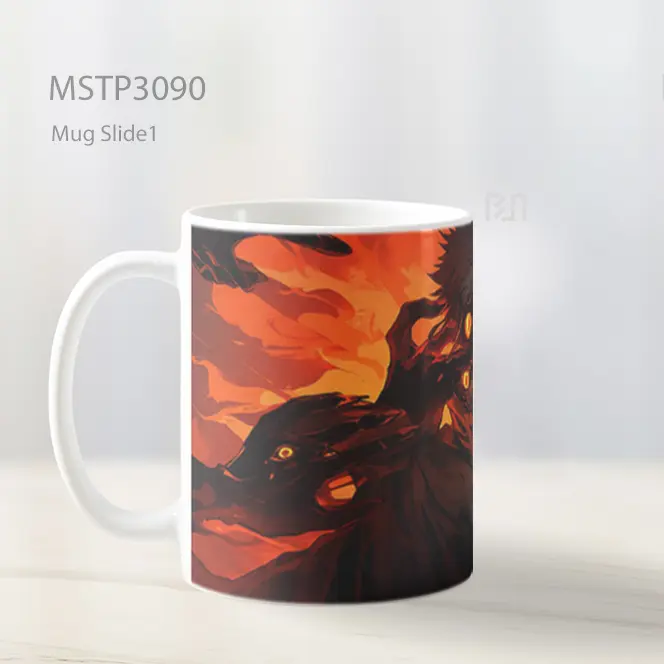 Yuji Itadori Cursed Energy Dark Aura Mug MSTP3090 - All-side / Desain