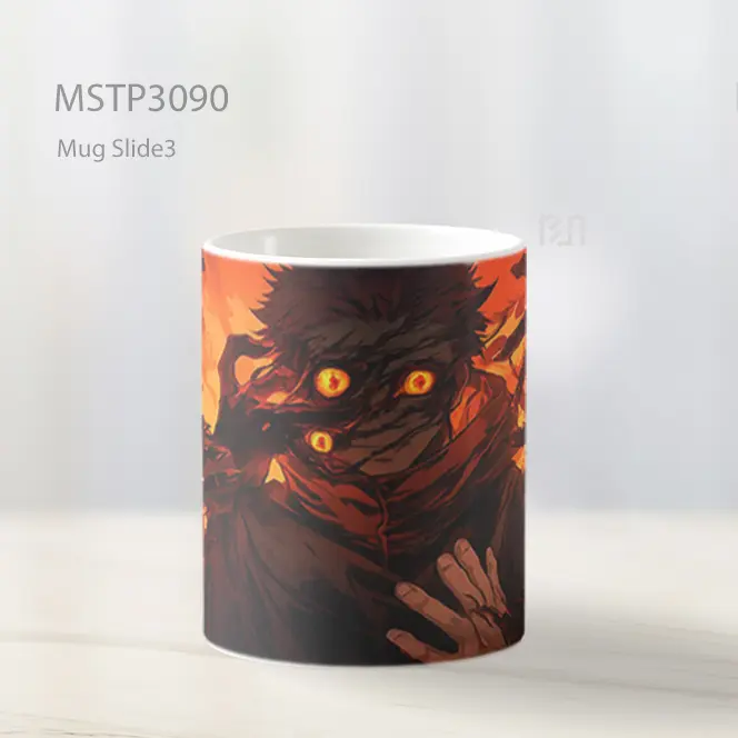 Yuji Itadori Cursed Energy Dark Aura Mug MSTP3090 - All-side / Desain