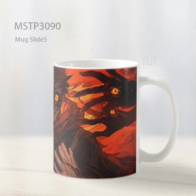Yuji Itadori Cursed Energy Dark Aura Mug MSTP3090 - All-side / Desain