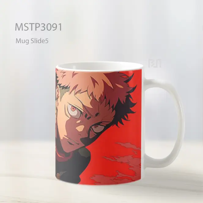 Yuji Itadori Energi Kutukan Mug MSTP3091 - All-side / Desain