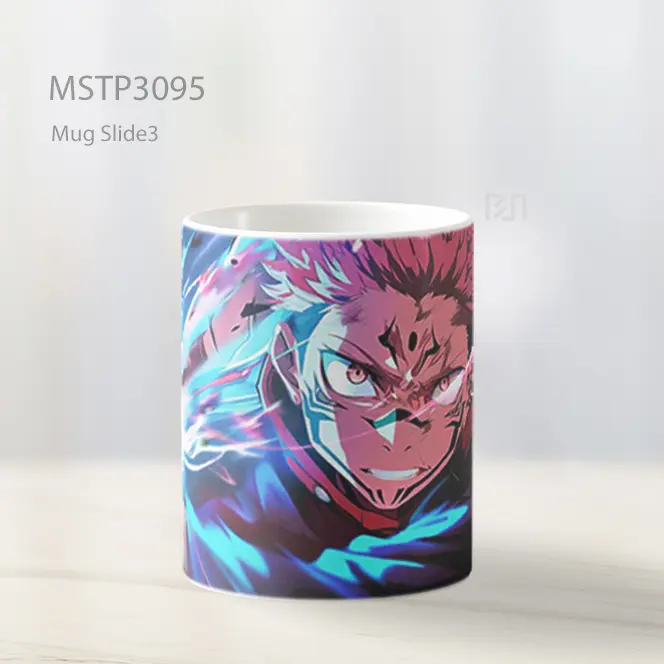 Yuji Jujutsu Kaisen Tanda Kutukan Mug MSTP3095 - All-side / Desain
