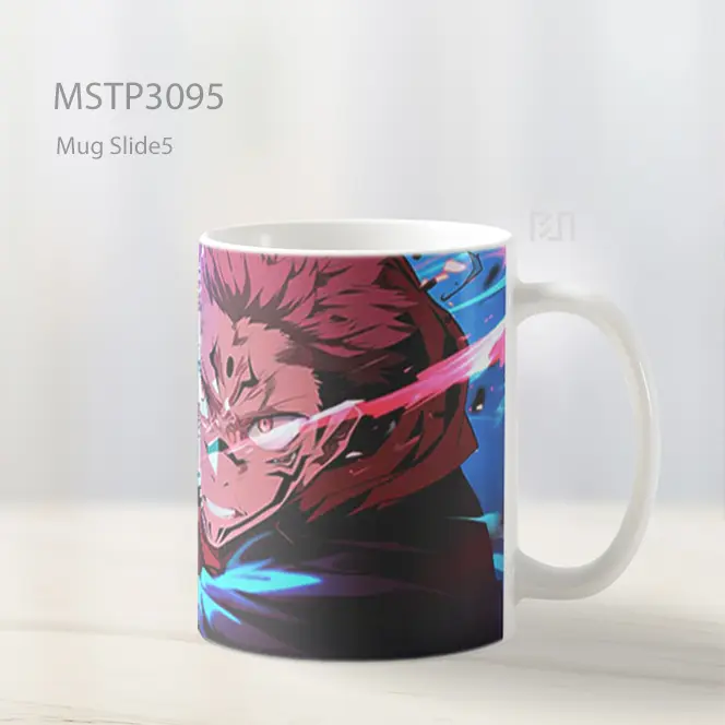 Yuji Jujutsu Kaisen Tanda Kutukan Mug MSTP3095 - All-side / Desain