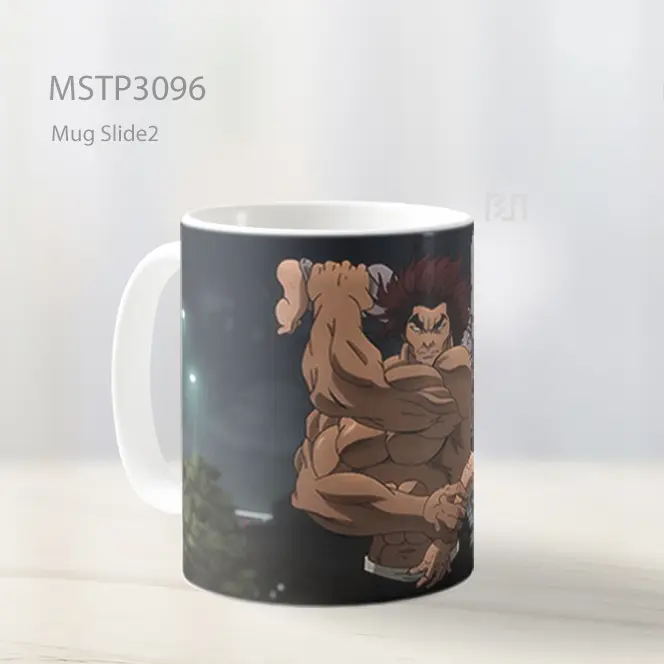 Yujiro Hanma Baki Pertarungan Epik Mug MSTP3096 - All-side / Desain