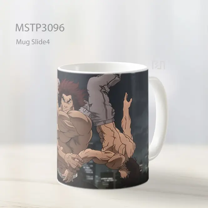 Yujiro Hanma Baki Pertarungan Epik Mug MSTP3096