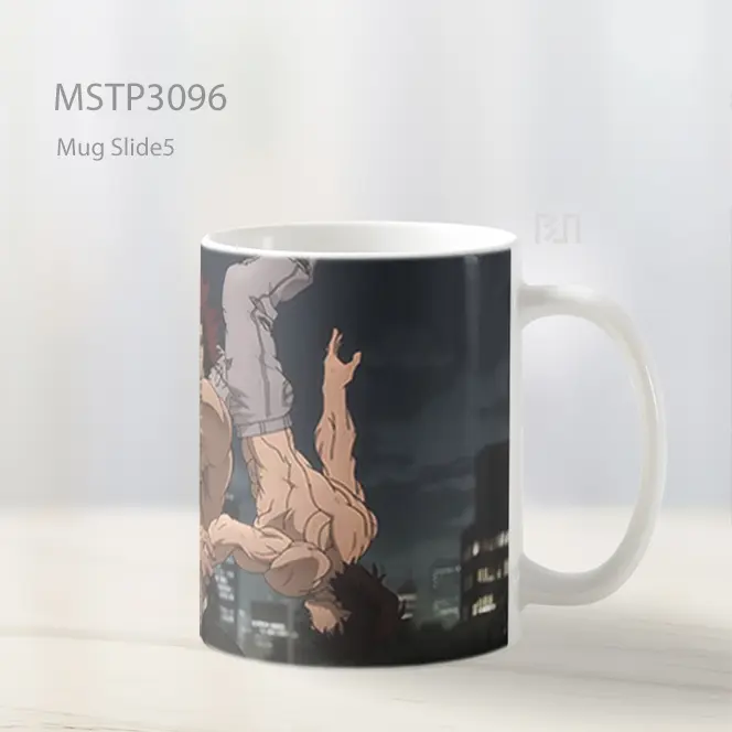 Yujiro Hanma Baki Pertarungan Epik Mug MSTP3096 - All-side / Desain