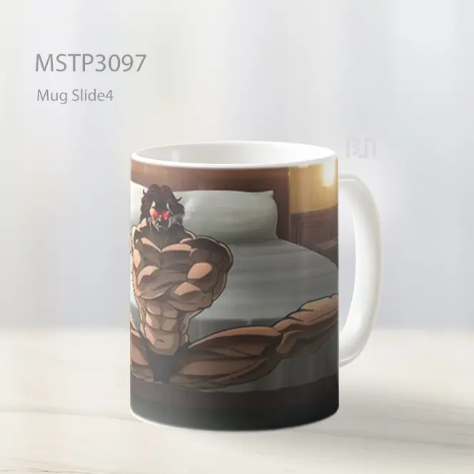 Yujiro Hanma Split Baki Anime Mug MSTP3097