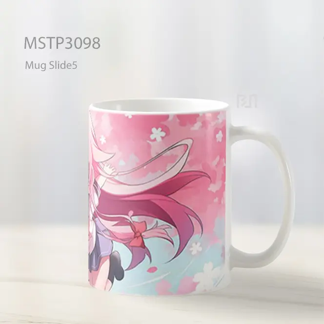 Yuno Gasai Chibi Anime Lucu Mug MSTP3098 - All-side / Desain